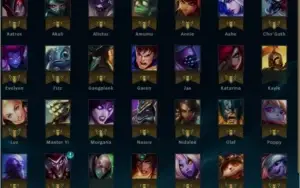 CONTA UNRANKED LOL NIVEL 30