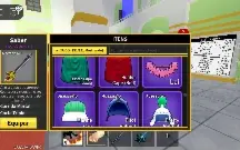 Conta de Bloxfruits nv 2550 com quase todos os itens