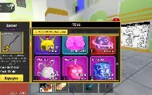 Conta de Bloxfruits nv 2550 com quase todos os itens