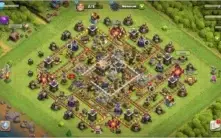 Clash Of Clans vila 11 Full 90%