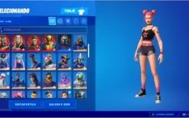 Conta Fortnite com 121 Skins + Presentes de Natal 2021