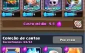 Conta Clash Royale, Todas as Lendárias, 4000+ , dono de clã.