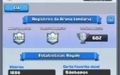 Conta Clash Royale, Todas as Lendárias, 4000+ , dono de clã.