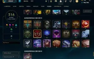 Vendo Conta De Lol De 2013 / Conta Relíquia / Elo Mestre