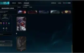 conta de lol lvl 50 77champions +skins