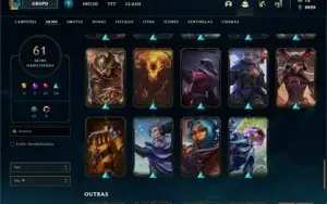 Conta league of legends Gold 1