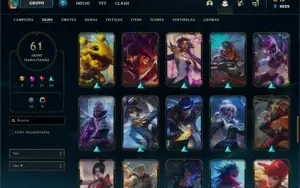 Conta league of legends Gold 1