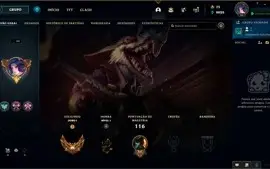 Conta league of legends Gold 1