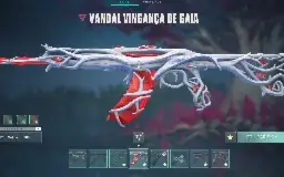 Conta valorant com varias skins e faca vct