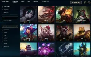 Unranked com 150 Champs e 131 Skins