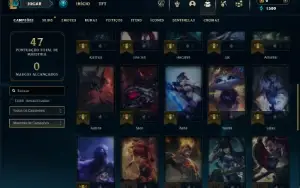 Esmeralda 3 com 40 Champs e 5 Skins +13 Fragmentos