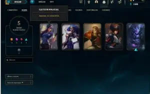 Esmeralda 3 com 40 Champs e 5 Skins +13 Fragmentos