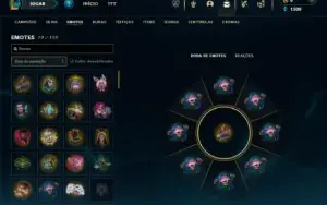 Esmeralda 3 com 40 Champs e 5 Skins +13 Fragmentos