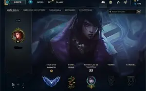 CONTA DIAMANTE 1 League of Legends