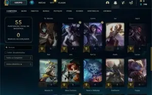 CONTA DIAMANTE 1 League of Legends