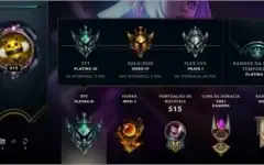 Conta de LoL