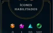 Conta Platina 16 gemas