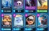 LEVEL 12 + FULL DECK + TODAS CARTAS + 1450 Gemas