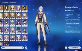Ar 45 Nilou Ayato Venti Itto E Mais!