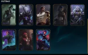 Conta Lol Platina 4, 14 Skins, 40 Champ