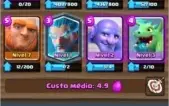 CONTA LVL8 - 4 LENDÁRIAS