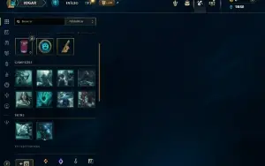Esmeralda 4 com 35 Champs e 3 Skins ( ADC / SUP )