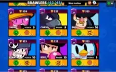 Conta Brawl star 21,5k todos brawlers