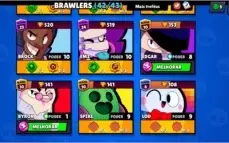 Conta Brawl star 21,5k todos brawlers