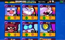 Conta Brawl star 21,5k todos brawlers