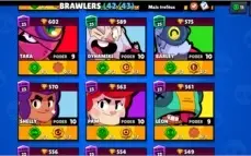 Conta Brawl star 21,5k todos brawlers