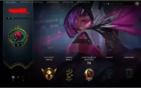 Conta League of Legends smurf LVL 36