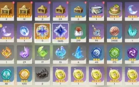 Conta Genshin AR50 Raiden + Nahida + Furina + 4 T5 + 4 armas