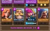 Conta Clash Royale 5900 troféus, gigante+balão
