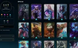 Conta Lol 117 Skins Full Acesso, Aceito Ofertas