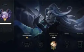 CONTA LOL - 400+ skins - 10 miticas