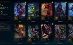 Conta lol platina IV