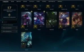 Conta lol platina IV