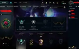Conta lol platina IV
