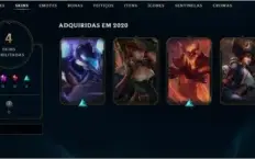 Conta lol platina IV