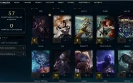 Conta lol platina IV