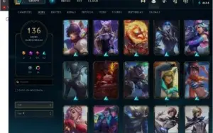 Conta de LOL 138 SKINS
