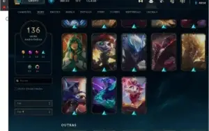 Conta de LOL 138 SKINS
