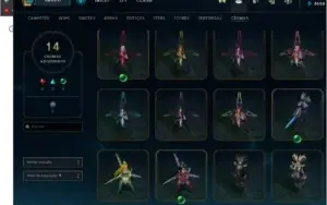 Conta de LOL 138 SKINS