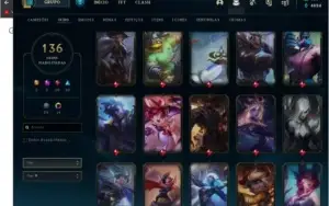 Conta de LOL 138 SKINS