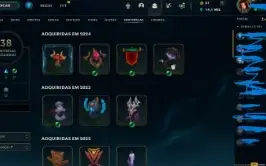 Conta 462 Skins Lol Esmeralda