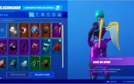Conta Fortnite Wonder, Minty, Glow E Algumas Skins De Vbuck