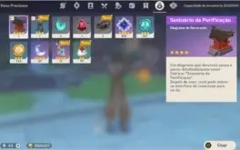❄Ganyu+Zhongli com Lança prismática+Diluc+Keqing+Qiqi❄AR35