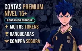Contas Volleyball Legends | 2 Styles Secrets (Customizable)