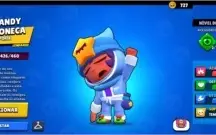 CONTA 18K DE TROFEIS 46 BRAWLERS E 10 SKINS