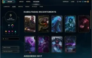 Conta league of legends (deem uma olhada pf)